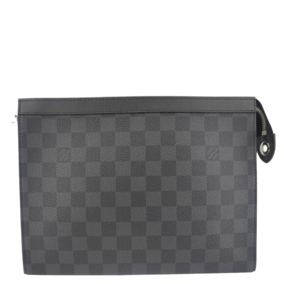 Louis Vuitton  Voyage MM Damier Graphite Pouch Black - Picture 1 of 14